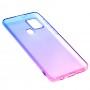 Чохол для Samsung Galaxy A21s (A217) Gradient Design синьо-рожевий