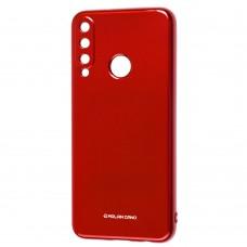 Чехол для Huawei Y6p Molan Cano глянец бордовый