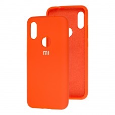 Чохол для Xiaomi Redmi 7 Silicone Full помаранчевий