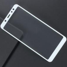 Захисне скло Samsung Galaxy A6+ 2018 (A605) Silk Screen білий (OEM)