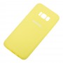 Чехол для Samsung Galaxy S8 (G950) Silicone Full лимонный