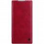 Чохол книжка Samsung Galaxy Note 10 (N970) Nillkin Qin series червоний
