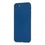 Чохол для iPhone 7/8 Soft matt синій