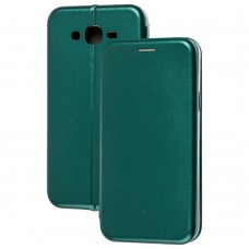 Чехол книжка Premium для Samsung Galaxy J7 (J700) /J7 Neo зеленый