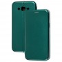 Чехол книжка Premium для Samsung Galaxy J7 (J700) /J7 Neo зеленый