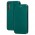Чехол книжка Premium для Samsung Galaxy A7 2018 (A750) зеленый