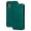 Чехол книжка Premium для Samsung Galaxy A41 (A415) зеленый