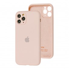 Чохол для iPhone 11 Pro Silicone Full camera рожевий пісок