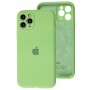 Чохол для iPhone 11 Pro Silicone Full camera м'ятний