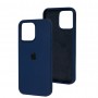 Чохол для iPhone 15 Pro Max Square Full silicone deep navy