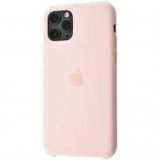 Чохол для iPhone 11 Pro Silicone case рожевий пісок