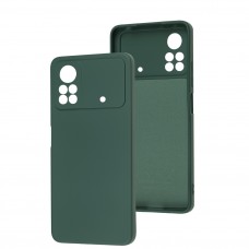 Чехол для Xiaomi Poco X4 Pro 5G Wave colorful forest green