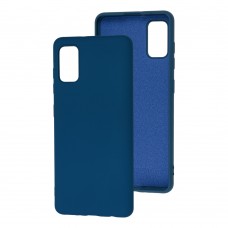 Чехол для Samsung Galaxy A41 (A415) Wave colorful синий