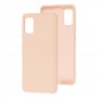 Чехол для Samsung Galaxy A41 (A415) Wave colorful розовый песок 