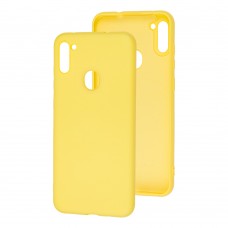 Чехол для Samsung Galaxy A11 / M11 Wave colorful желтый