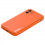 Чохол для iPhone 12 Leather Xshield apricot