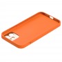 Чохол для iPhone 12 Leather Xshield apricot