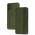 Чехол книга Samsung Galaxy A13 (A135) 4G / A32 5G Getman Cubic зеленый