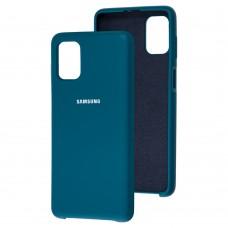 Чехол для Samsung Galaxy M51 (M515) Silky Soft Touch морской волны