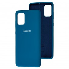 Чохол для Samsung Galaxy A71 (A715) Silicone Full морської хвилі