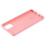 Чохол для Samsung Galaxy A71 (A715) Silicone Full світло-рожевий