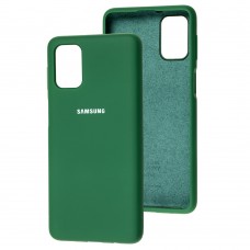 Чехол для Samsung Galaxy M31s (M317) Silicone Full зеленый / pine green
