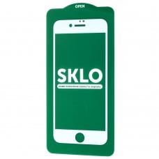 Защитное 5D стекло для iPhone 7 / 8 Sklo Full Glue белое