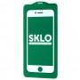 Защитное 5D стекло для iPhone 7 / 8 Sklo Full Glue белое