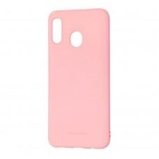 Чохол для Samsung Galaxy A20 / A30 Molan Cano Jelly рожевий