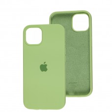Чехол для iPhone 13 Silicone Full зеленый / avocado