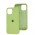 Чохол для iPhone 12 Pro Max Silicone Full зелений / avocado
