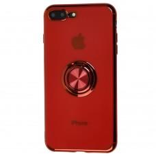 Чехол для iPhone 7 Plus / 8 Plus SoftRing красный