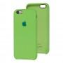Чохол Silicone для iPhone 6 / 6s case зелений