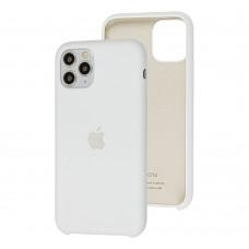 Чехол Silicone для iPhone 11 Pro case белый