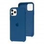 Чохол Silicone для iPhone 11 Pro case navy blue