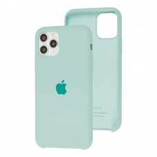 Чехол Silicone для iPhone 11 Pro case бирюзовый