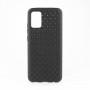 Чехол для Samsung Galaxy A02s (A025) Weaving case черный