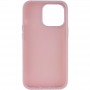 Чехол для iPhone 13 Pro Bonbon Metal style light pink