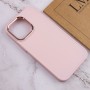 Чохол для iPhone 13 Pro Bonbon Metal style light pink