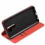 Чехол книжка для Xiaomi Redmi 9 Black magnet красный