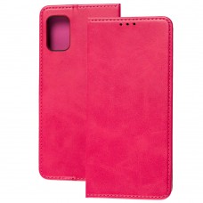 Чехол книжка для Samsung Galaxy M51 (M515) Black magnet розовый