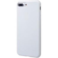 Силиконовый чехол для iPhone 7 Plus 0.8 mm глянцевый белый