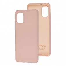 Чехол для Samsung Galaxy A31 (A315) Wave Full розовый / pink sand
