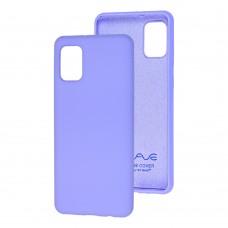 Чехол для Samsung Galaxy A31 (A315) Wave Full светло-фиолетовый