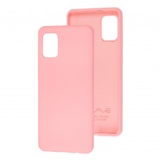 Чехол для Samsung Galaxy A31 (A315) Wave Full светло-розовый