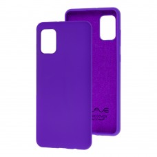 Чехол для Samsung Galaxy A31 (A315) Wave Full dark purple