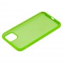 Чохол для iPhone 11 Pro Max Silicone Full green