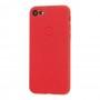Чехол Carbon New для iPhone 7 / 8 красный