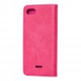 Чохол книжка для Xiaomi Redmi 6A Black magnet рожевий