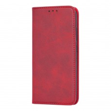 Чохол книжка для Xiaomi Redmi 6A Black magnet червоний